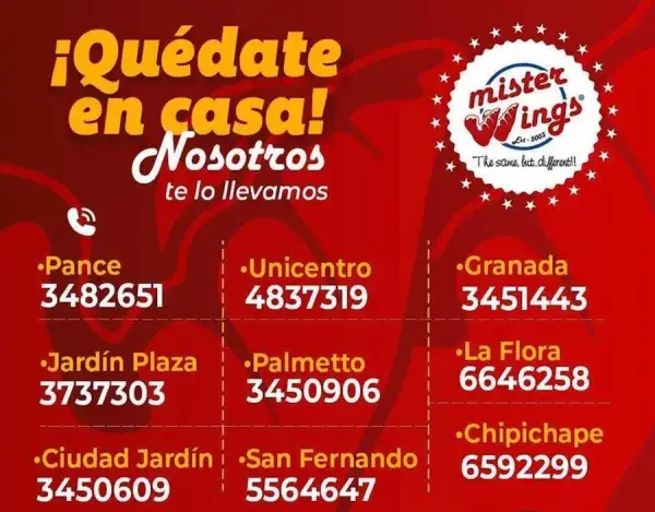 Mister Wings Ciudad Jardin